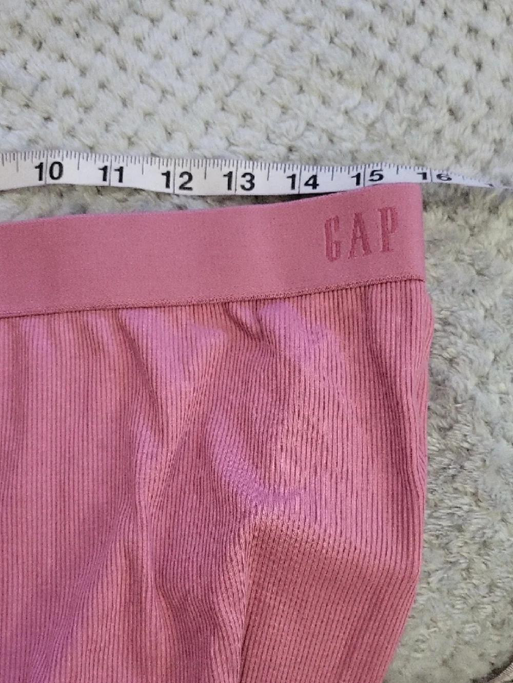 Nwt GAP Pink Ribbed‎ Lounge Sleep Pants Medium